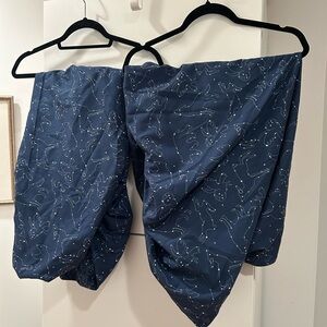 Set of 2 - Navy Star Constellation Crib Sheets